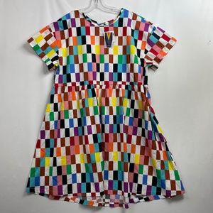 Target Pride Dress L Checkered Skater Rainbow New LGBTQ+ Alice Butts Designer